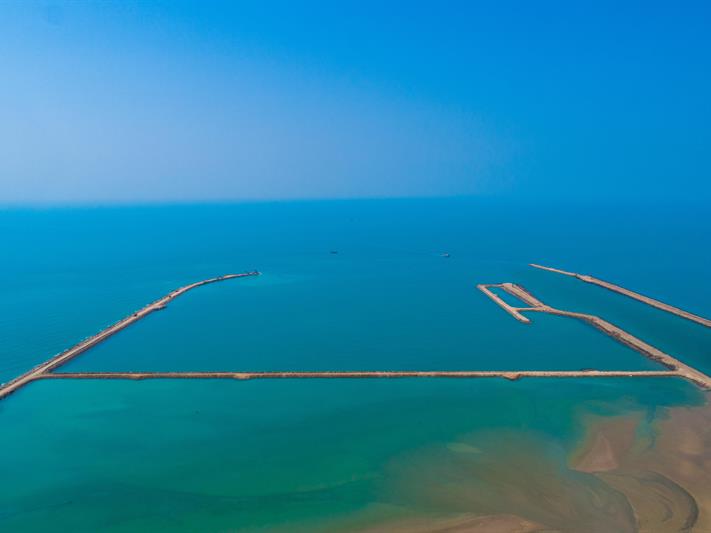 پروژه موج شکن گناوه